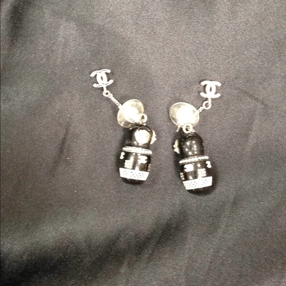 CHANEL Jewelry - Chanel Babushka Russian Doll earrings